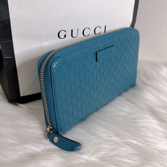 💯 Authentic Gucci Guccissima Long Wallet🍀 - Picture 3 of 15
